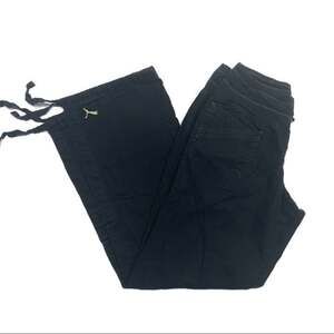 Puma Wide Leg Pants in Black | Size XS